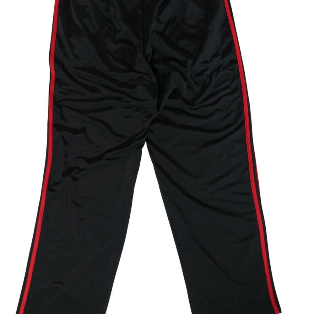 Adidas Men's Red Black Two Piece Tracksuit Set Jacket HC2076 Pants H48432 XL - Picture 10 of 14